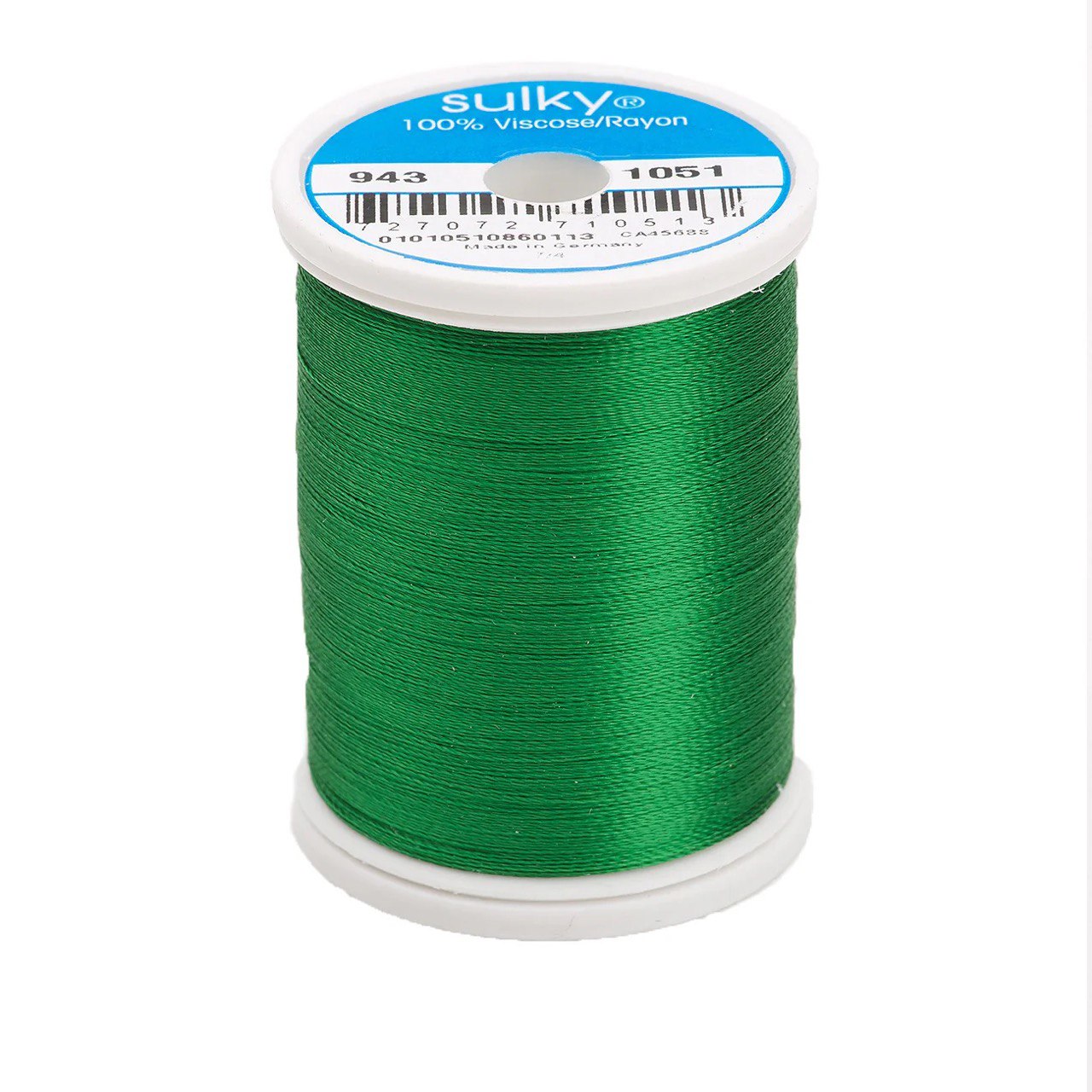 Rayon 40 wt Thread 850yds Christmas Green 1051