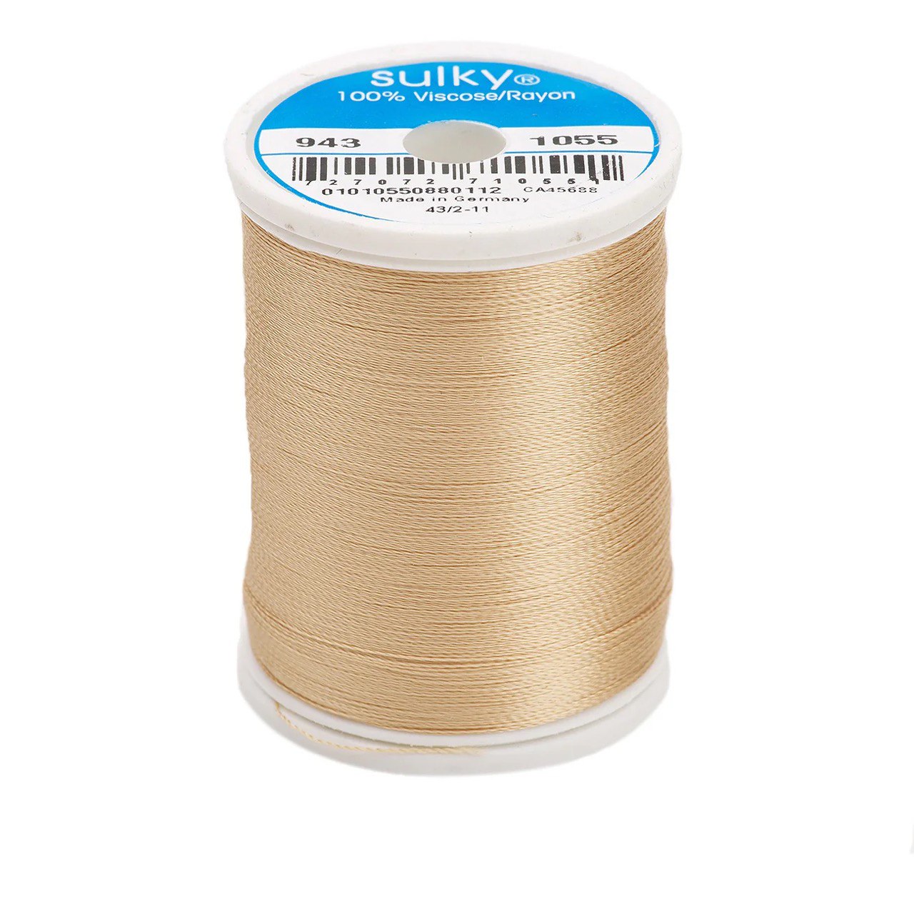 Rayon 40 wt Thread 850yds Tawny Tan 1055