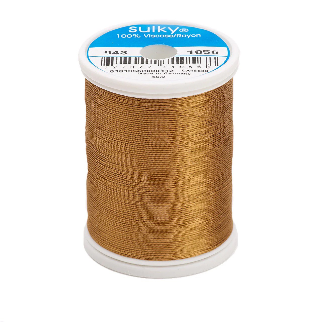 Rayon 40 wt Thread 850yds Medium Tawny Tan 1056