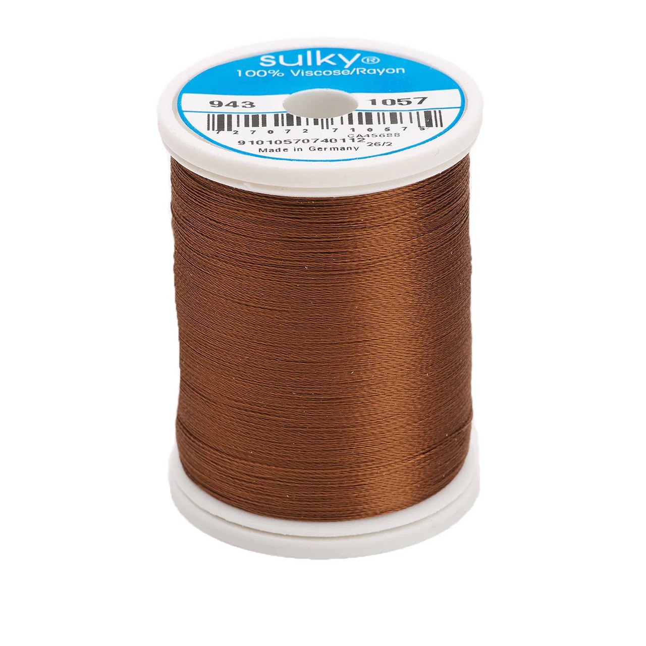 Rayon 40 wt Thread 850yds Dark Tawny Tan 1057