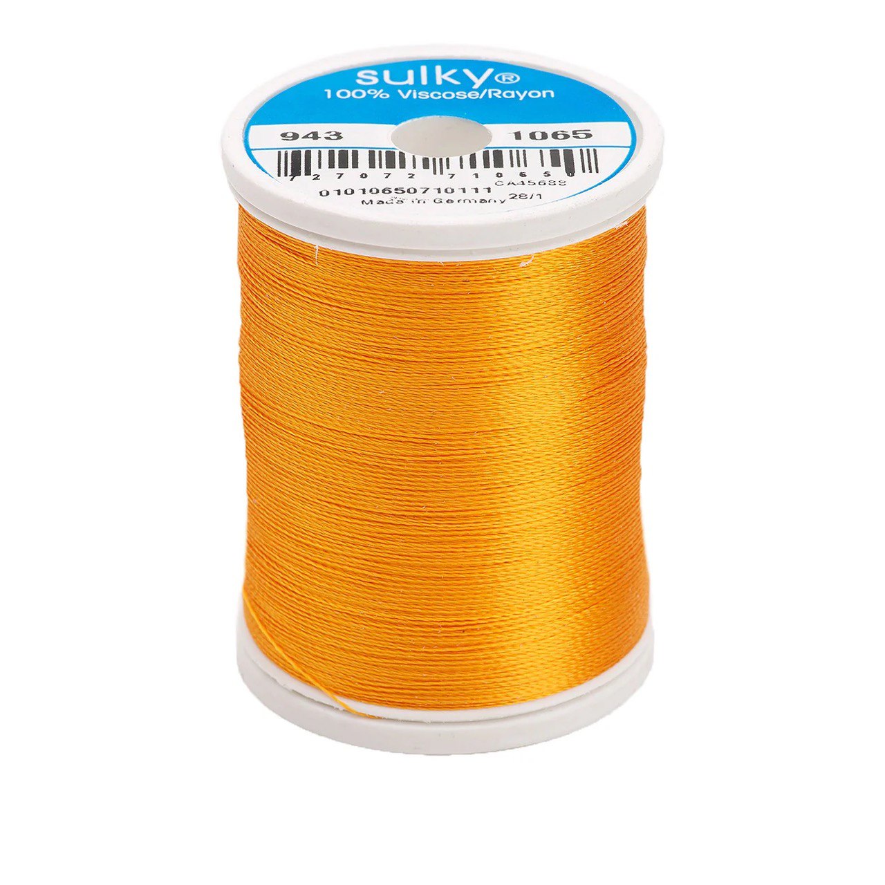 Rayon 40 wt Thread 850yds Orange Yellow 1065
