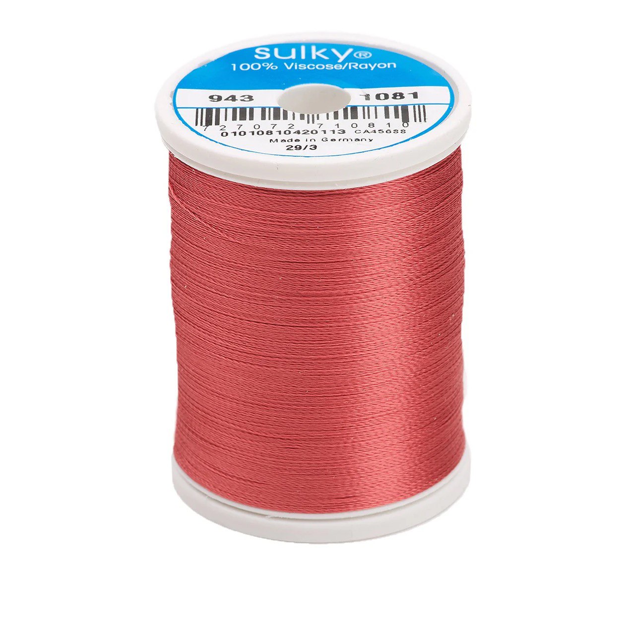 Rayon 40 wt Thread 850yds Brick 1081