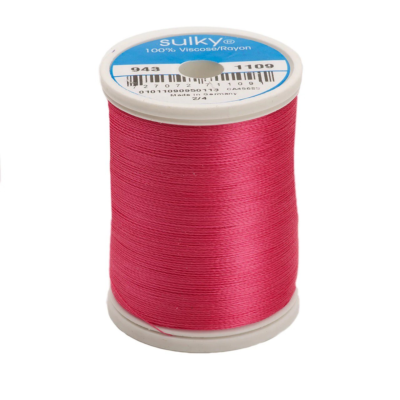 Rayon 40 wt Thread 850yds Hot Pink 1109