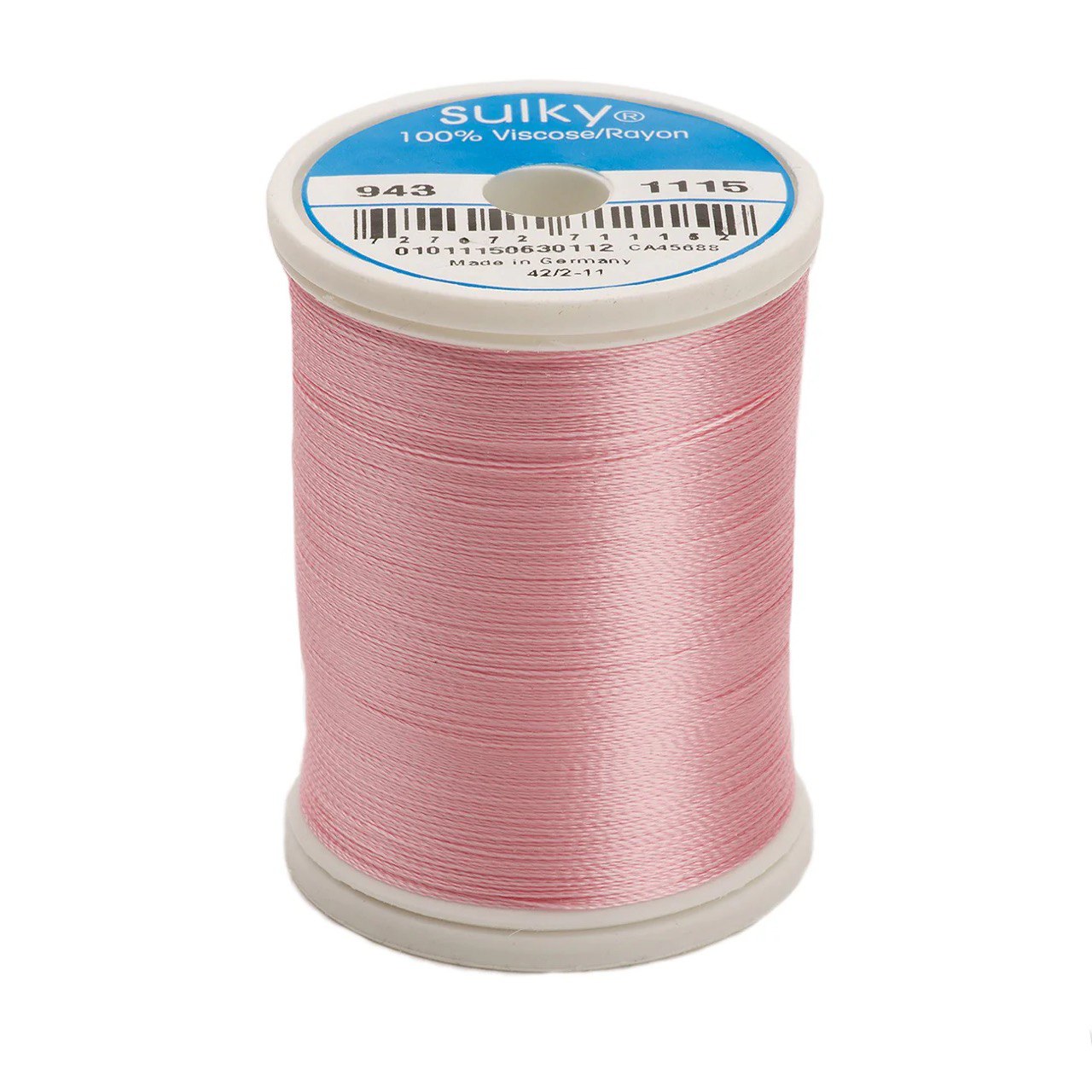 Rayon 40 wt Thread 850yds Light Pink 1115