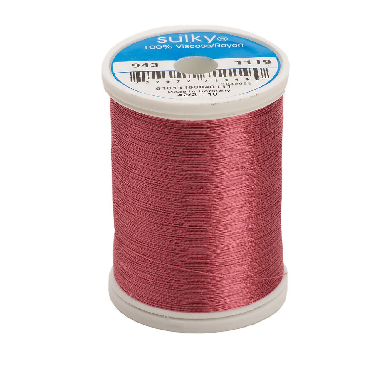 Rayon 40 wt Thread 850yds Dark Mauve 1119