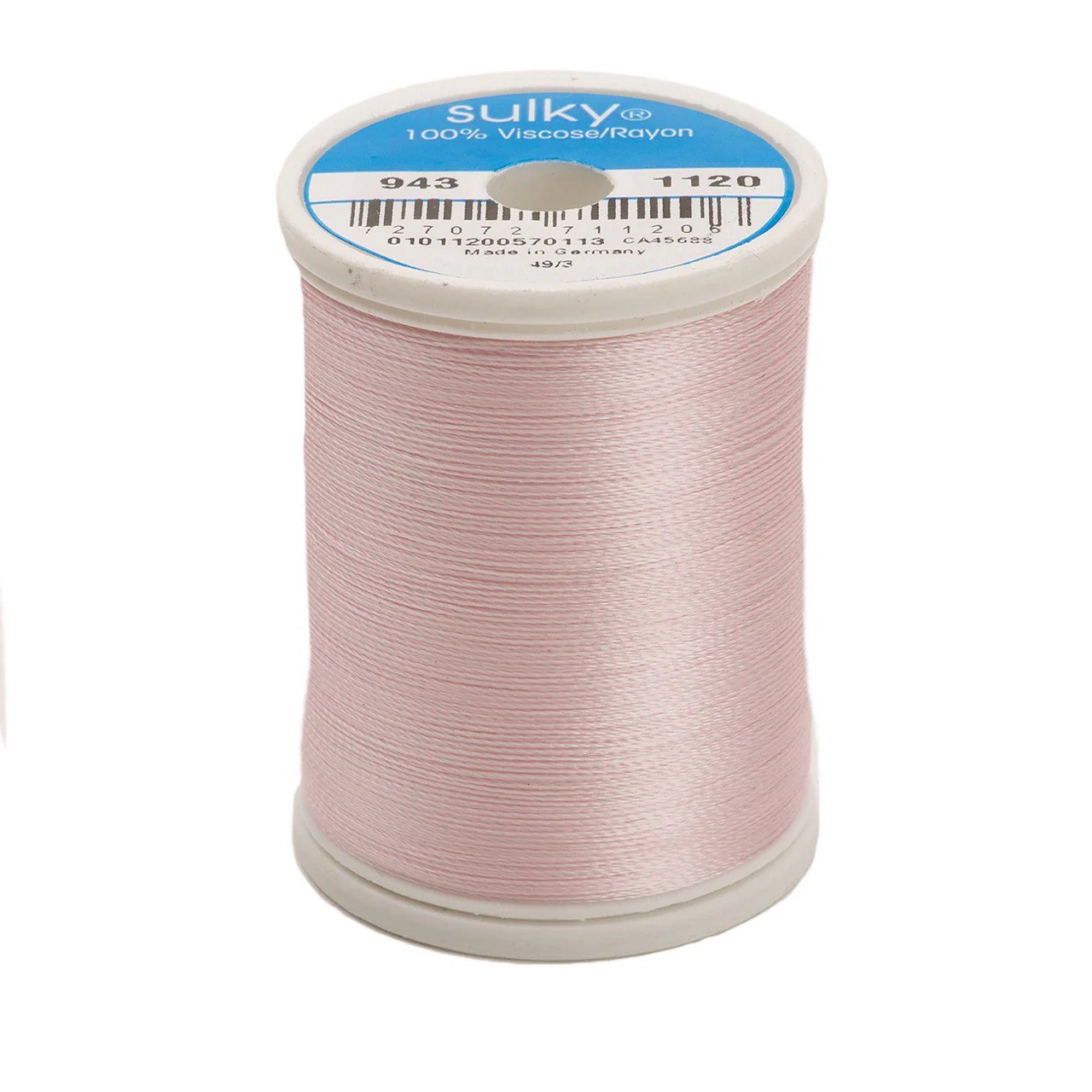 Rayon 40 wt Thread 850yds Pale Pink 1120