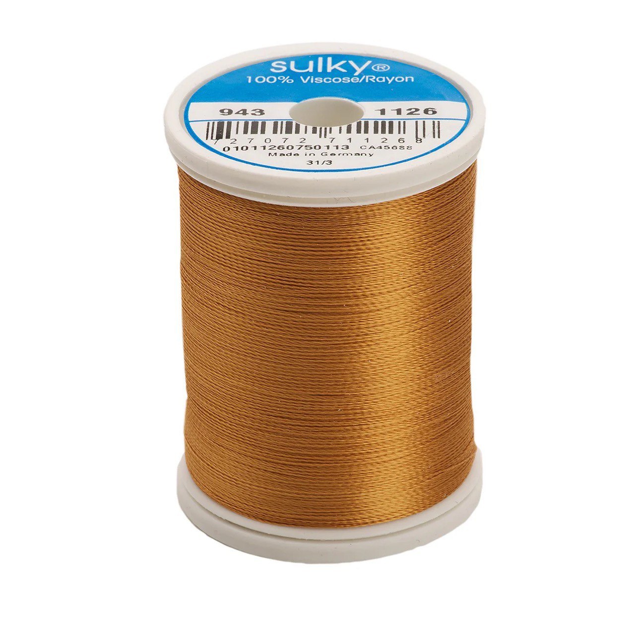 Rayon 40 wt Thread 850yds Tan 1126