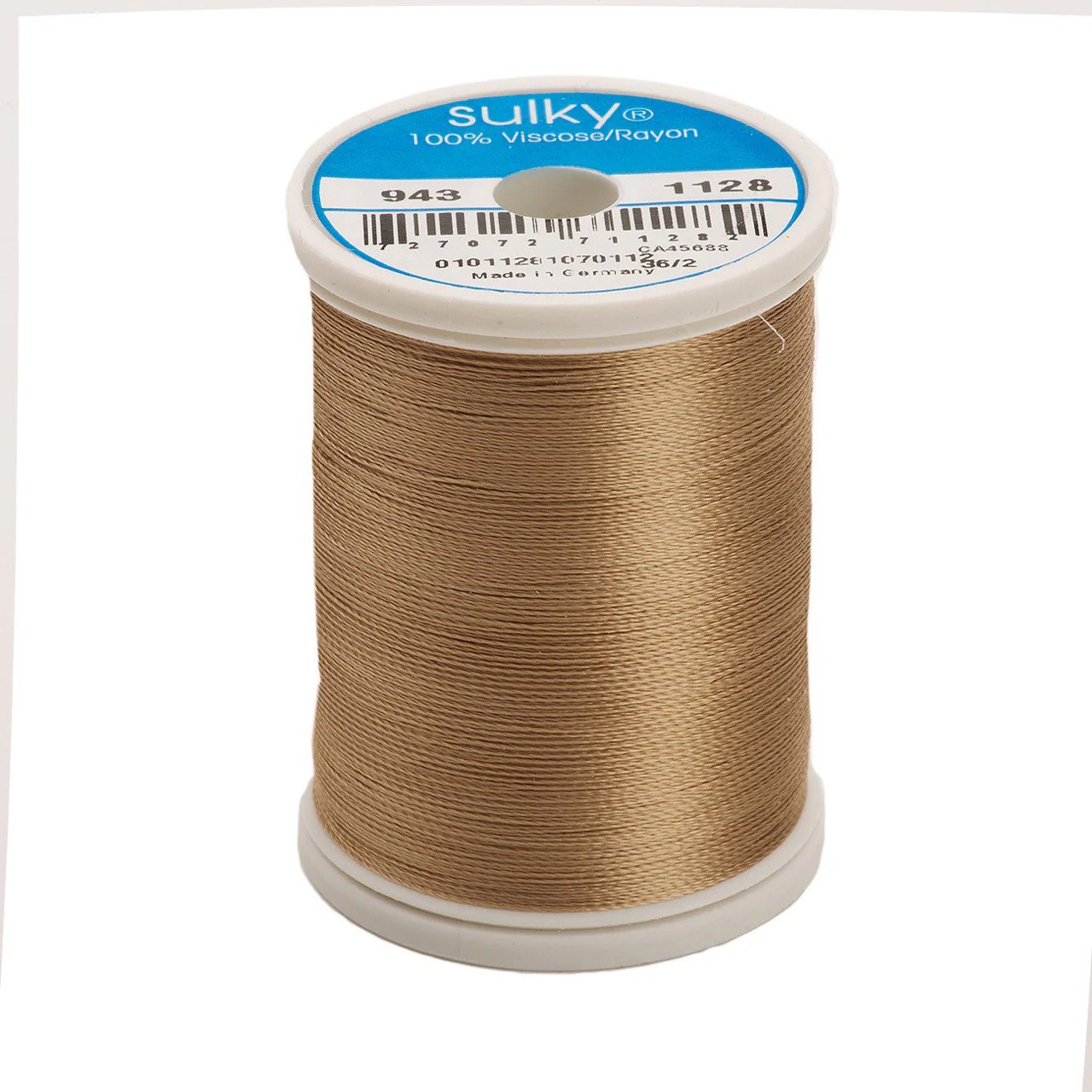 Rayon 40 wt Thread 850yds Dark Ecru 1128