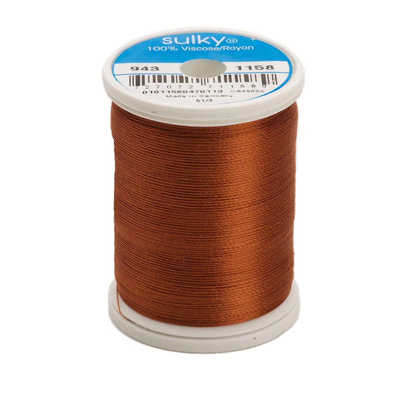 Rayon 40 wt Thread 850yds Dark Maple 1158