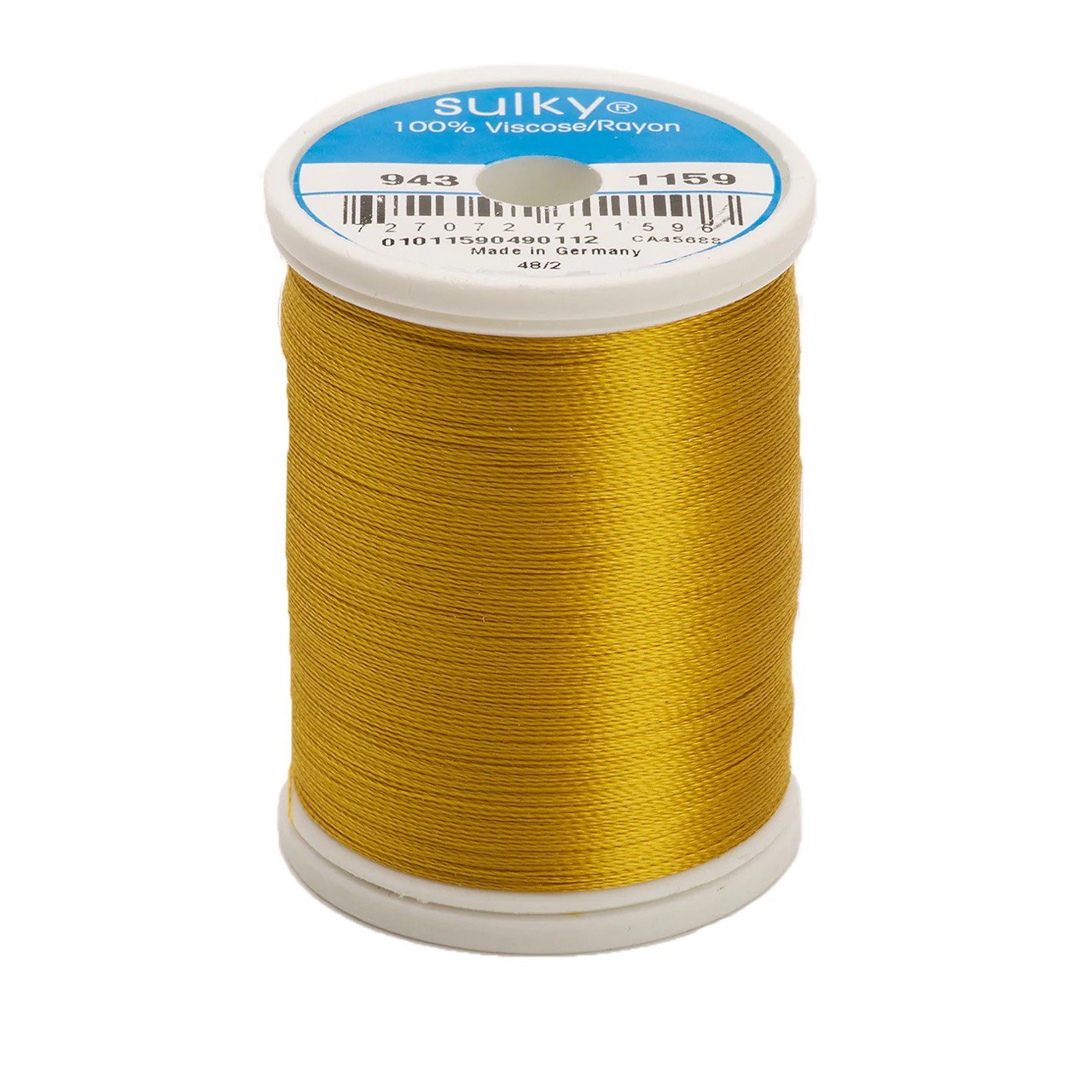 Rayon 40 wt Thread 850yds Temple Gold 1159