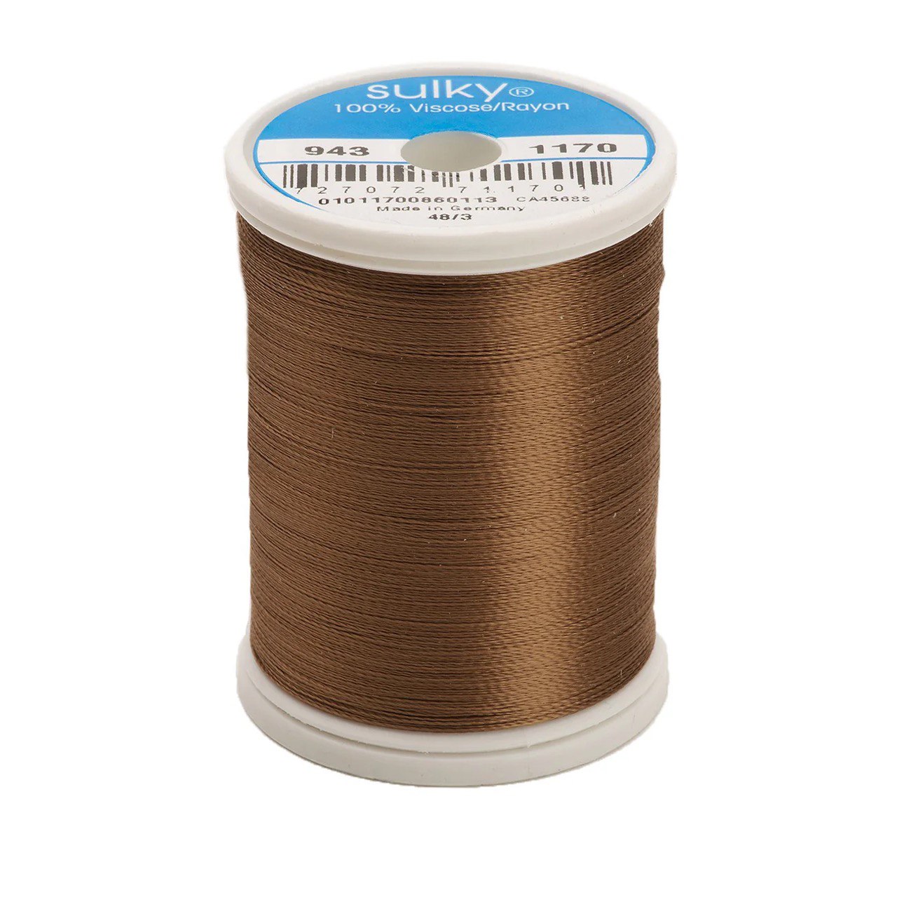 Rayon 40 wt Thread 850yds Light Brown 1170