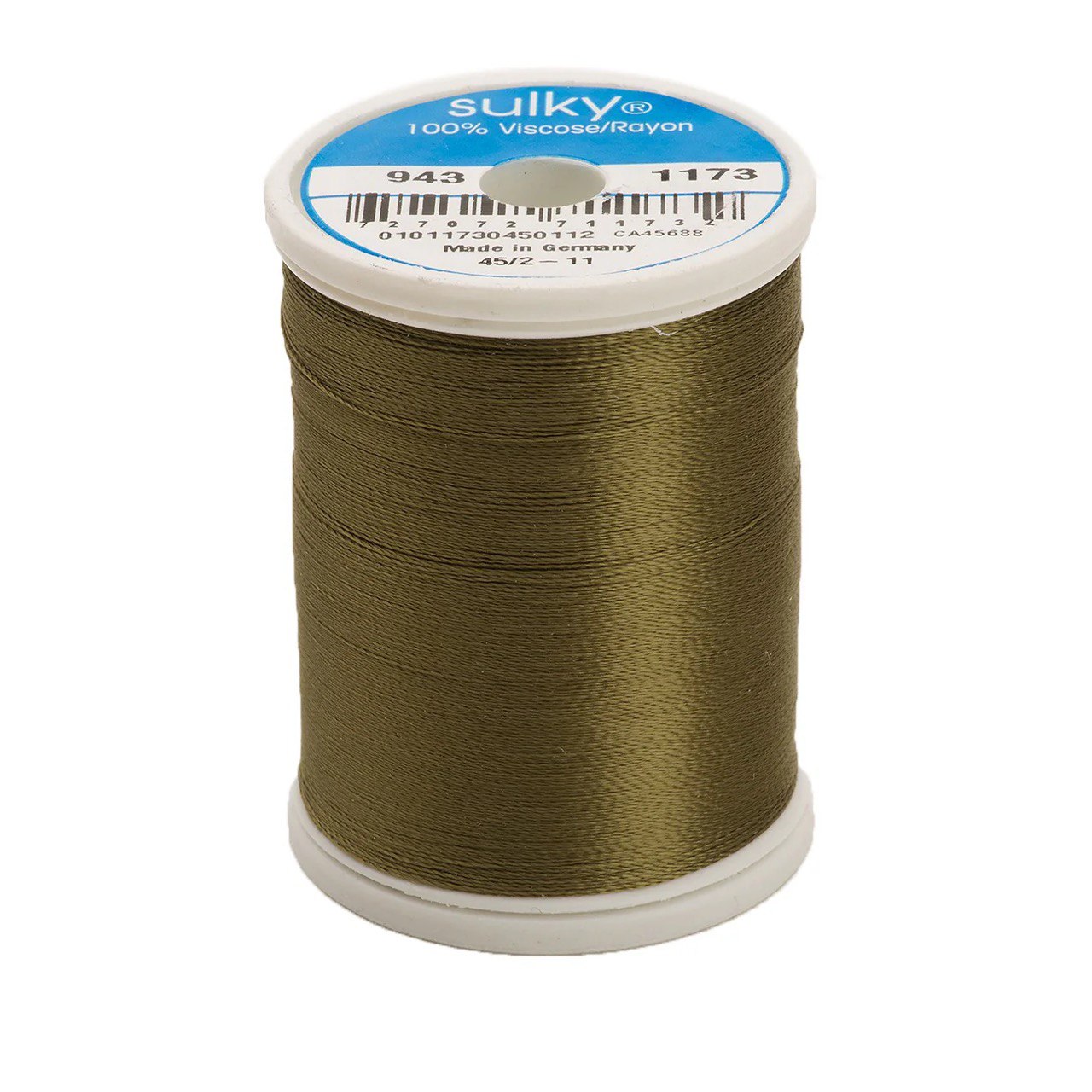 Rayon 40 wt Thread 850yds Medium Army Green 1173