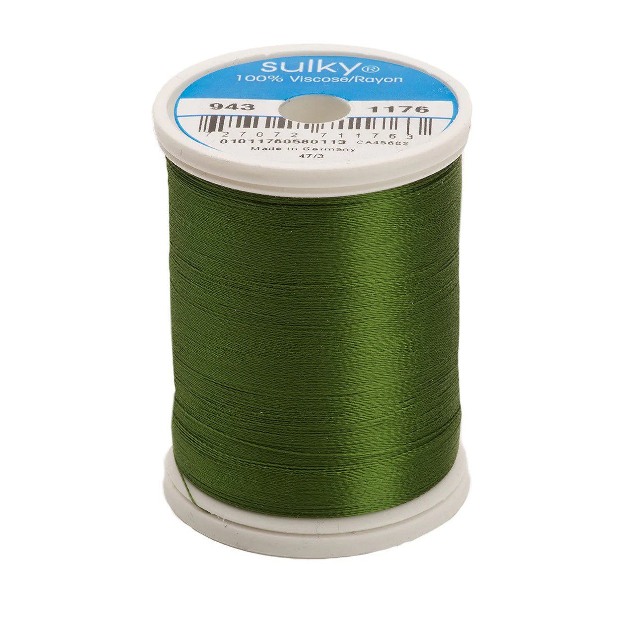 Rayon 40 wt Thread 850yds Medium Dark Avocado 1176