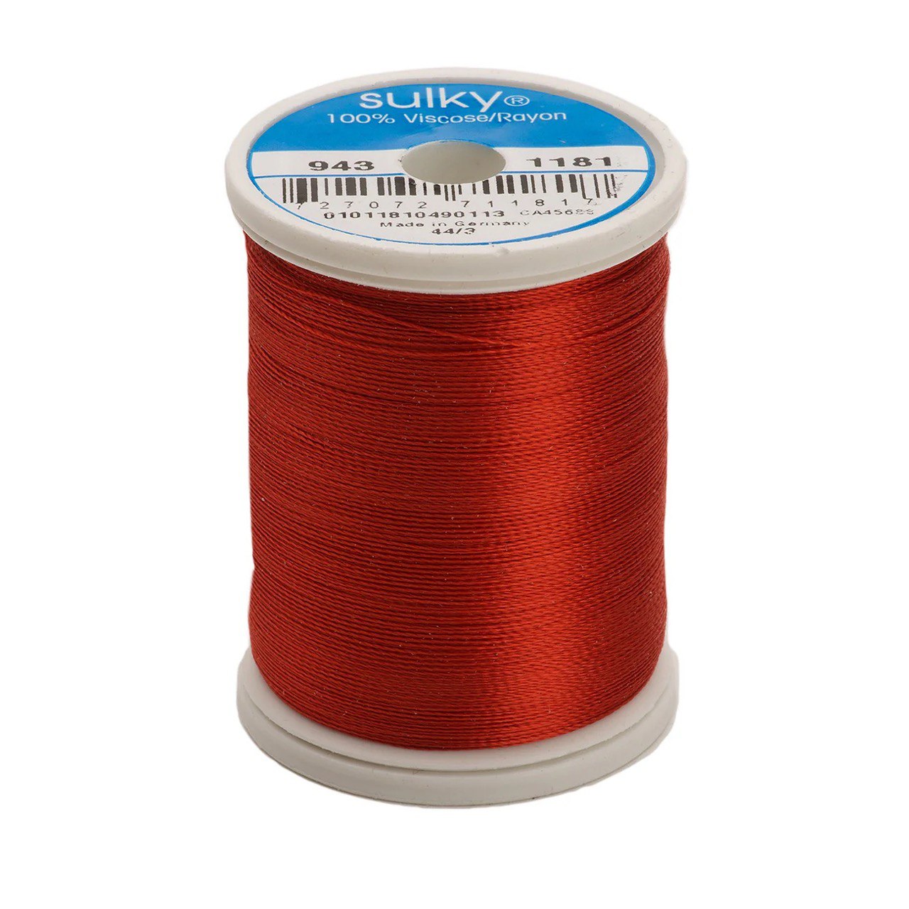 Rayon 40 wt Thread 850yds Rust 1181