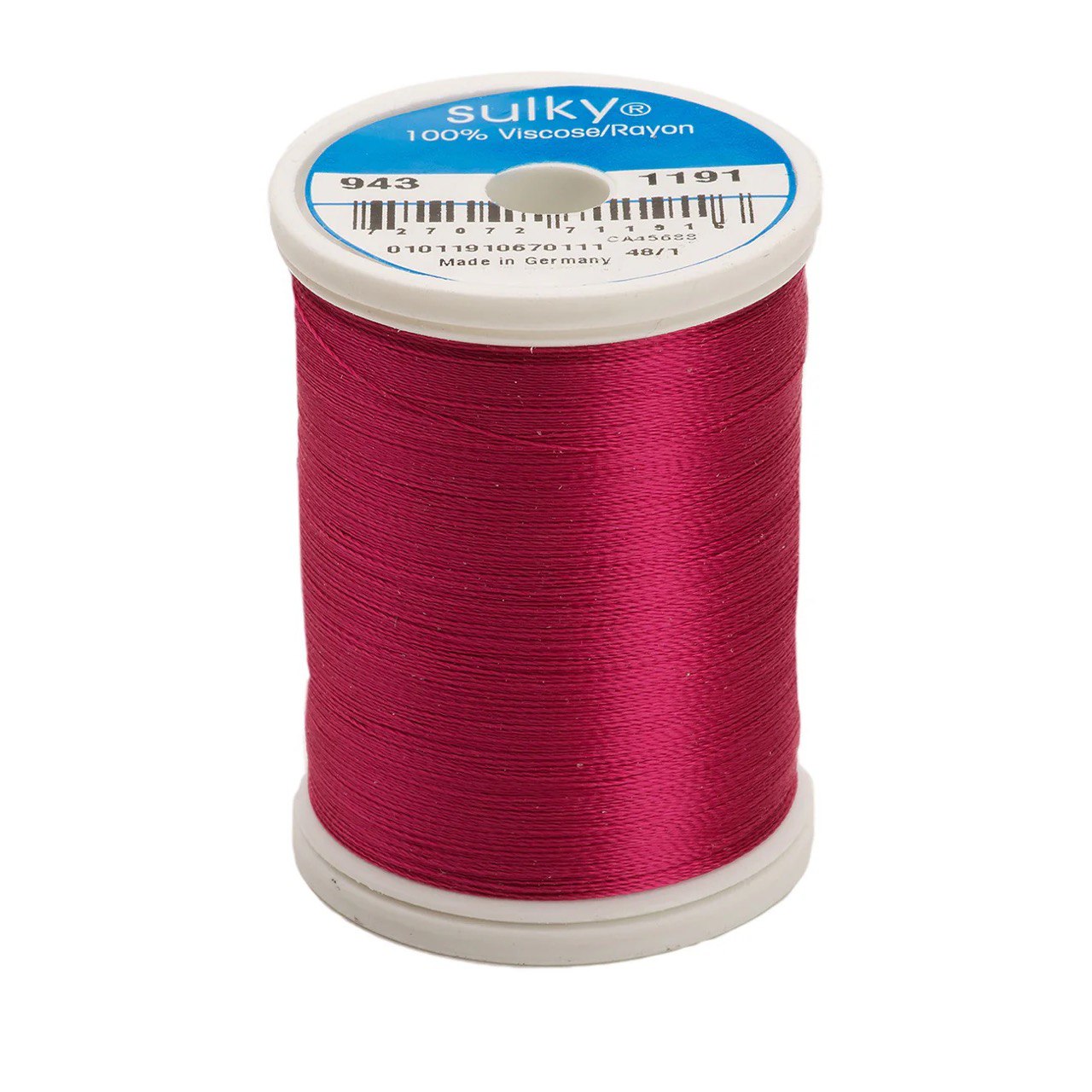 Rayon 40 wt Thread 850yds Dark Rose 1191