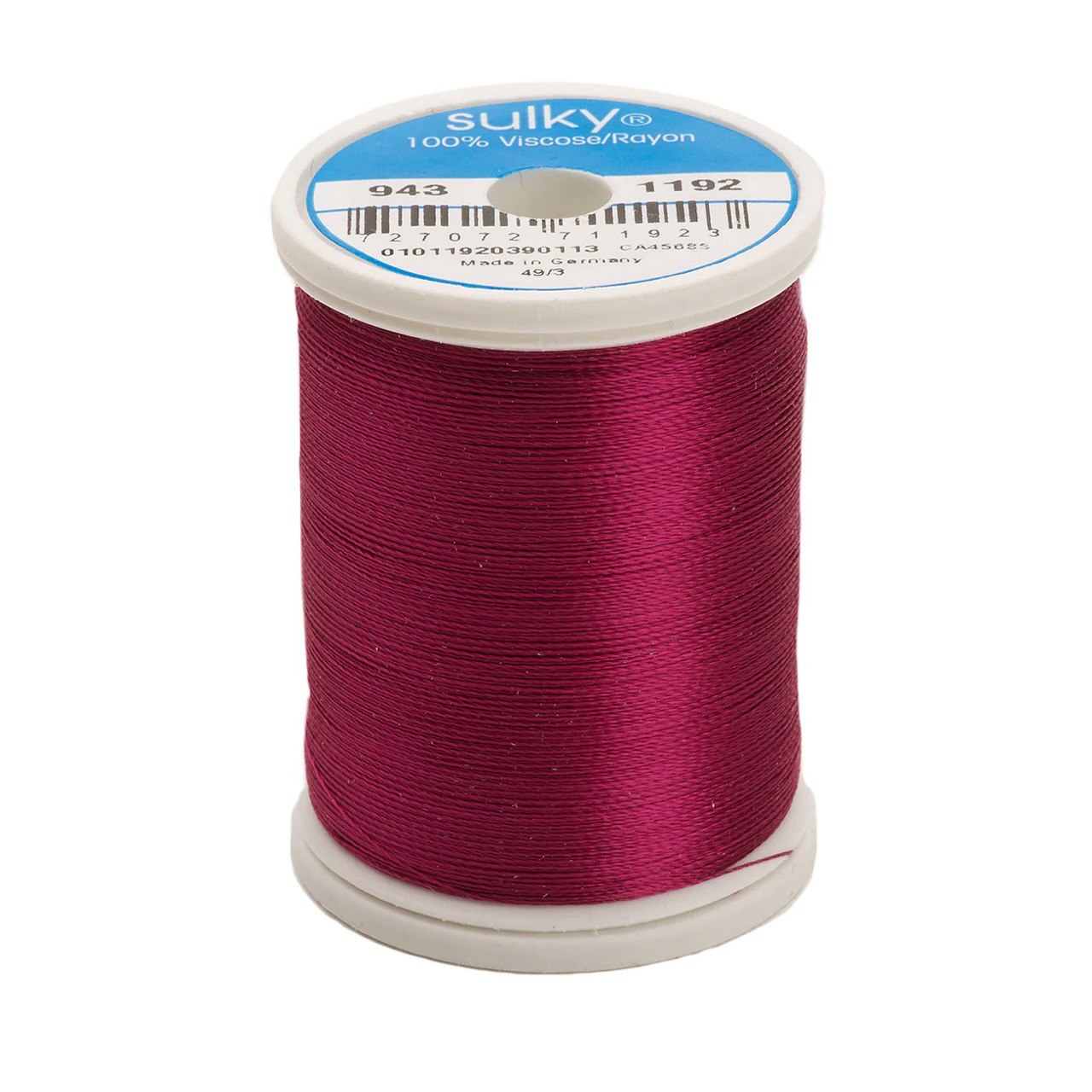 Rayon 40 wt Thread 850yds Fuchsia 1192