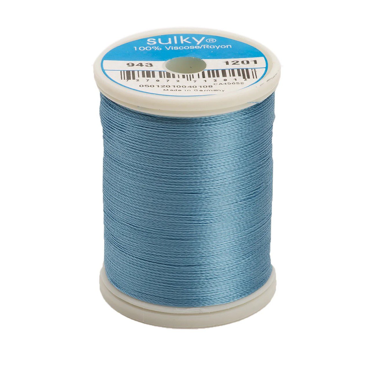 Rayon 40 wt Thread 850yds Medium Powder Blue 1201
