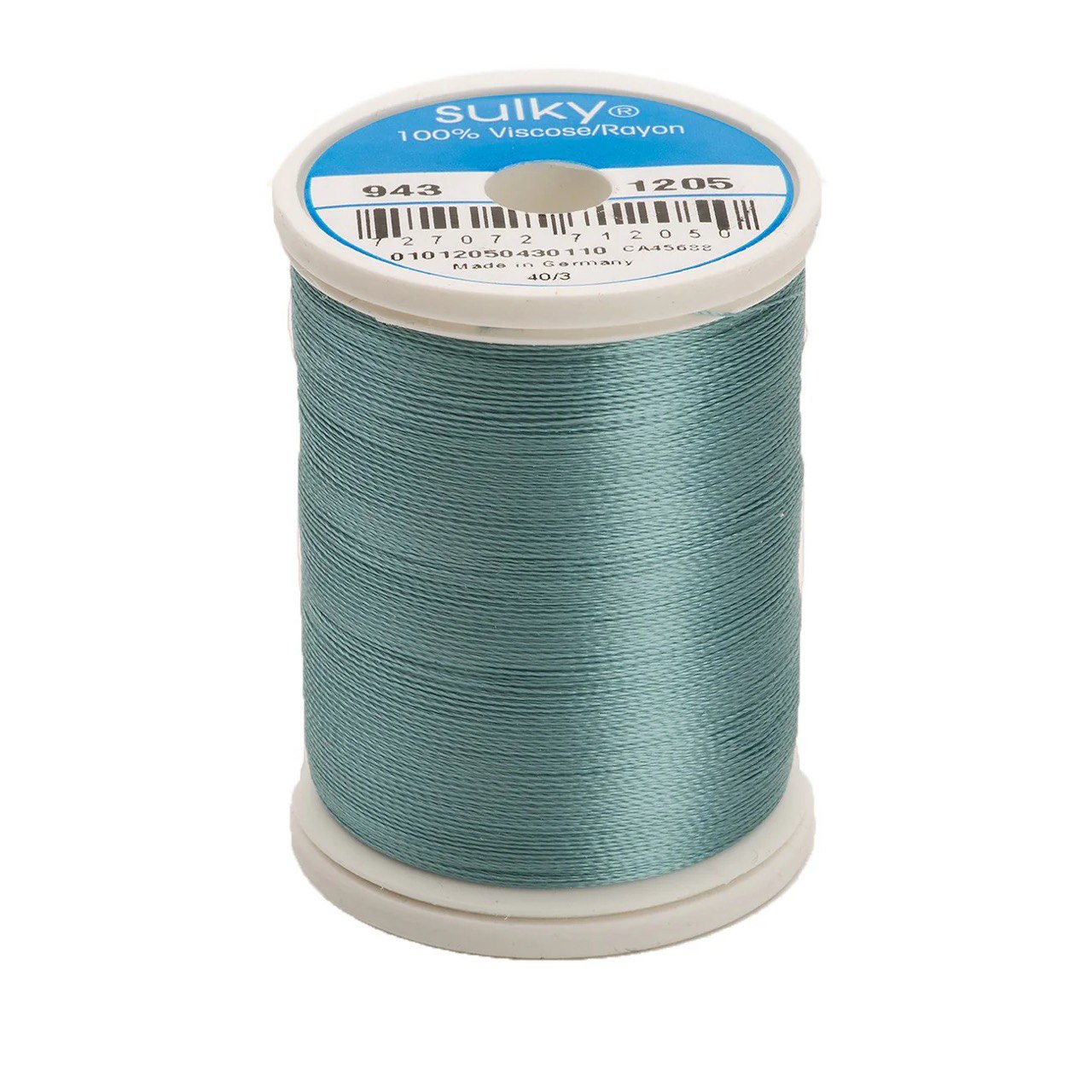 Rayon 40 wt Thread 850yds Medium Jade 1205