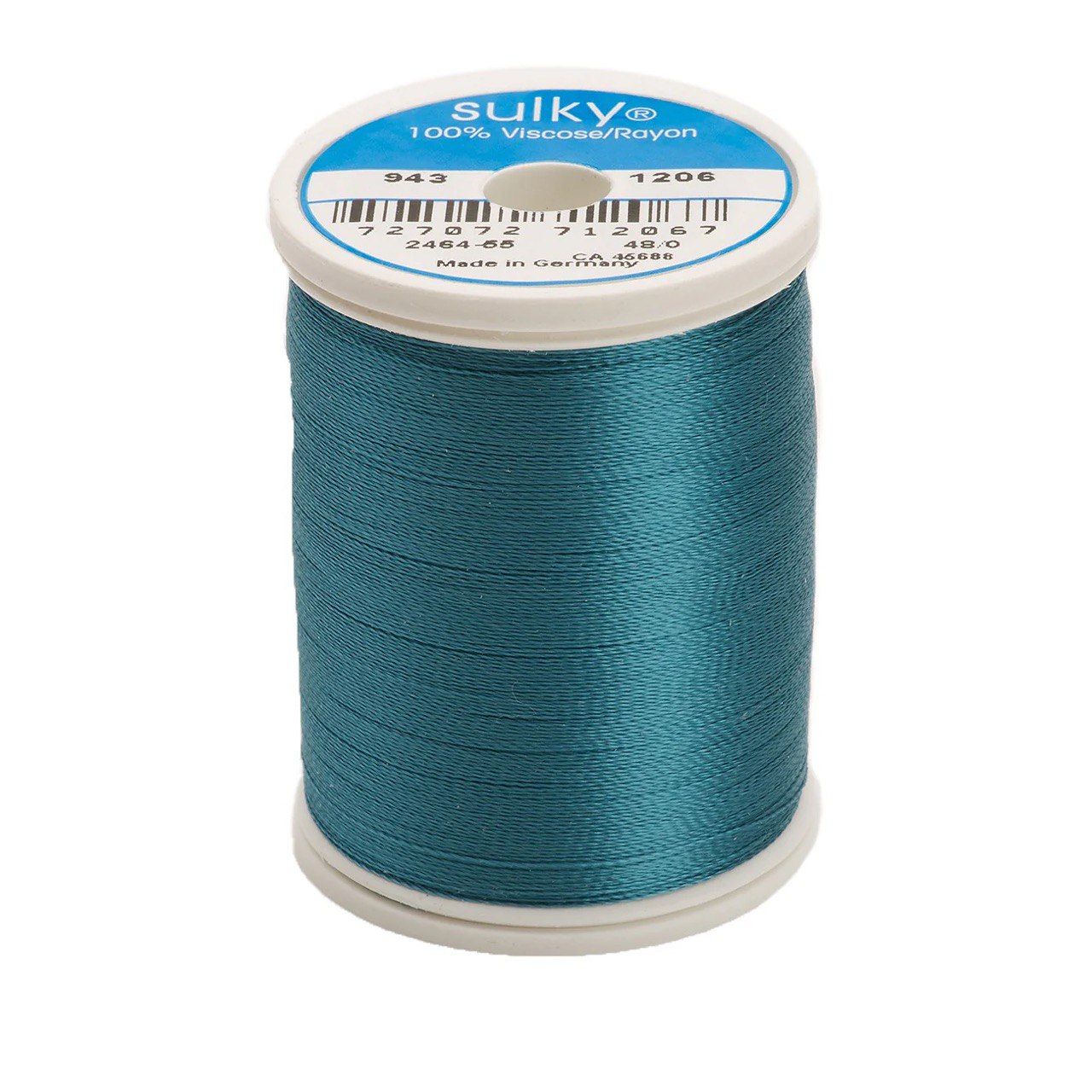 Rayon 40 wt Thread 850yds Dark Jade 1206