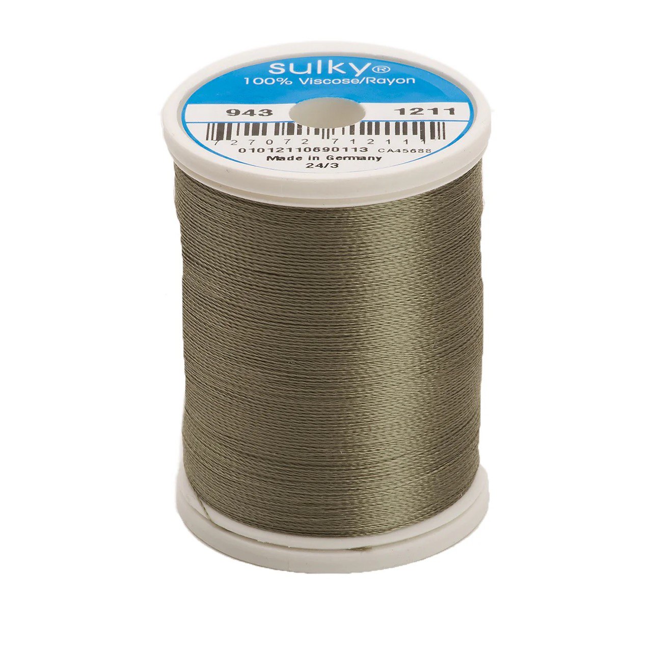 Rayon 40 wt Thread 850yds Light Khaki 1211