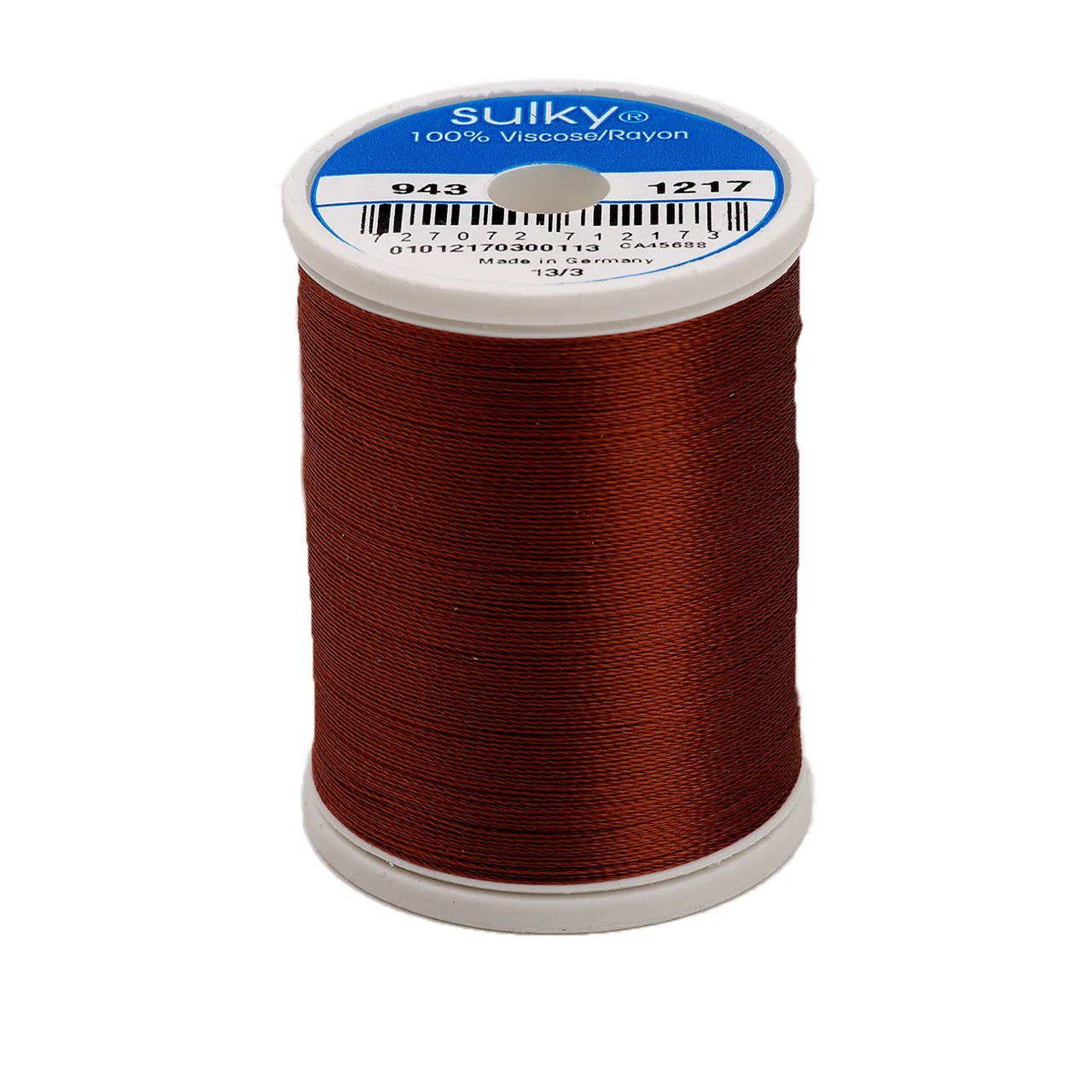 Rayon 40 wt Thread 850yds Chestnut 1217