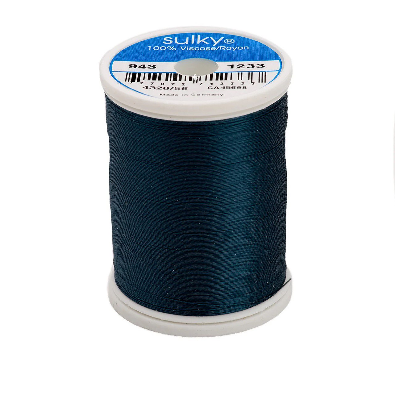 Rayon 40 wt Thread 850yds Ocean Teal 1233