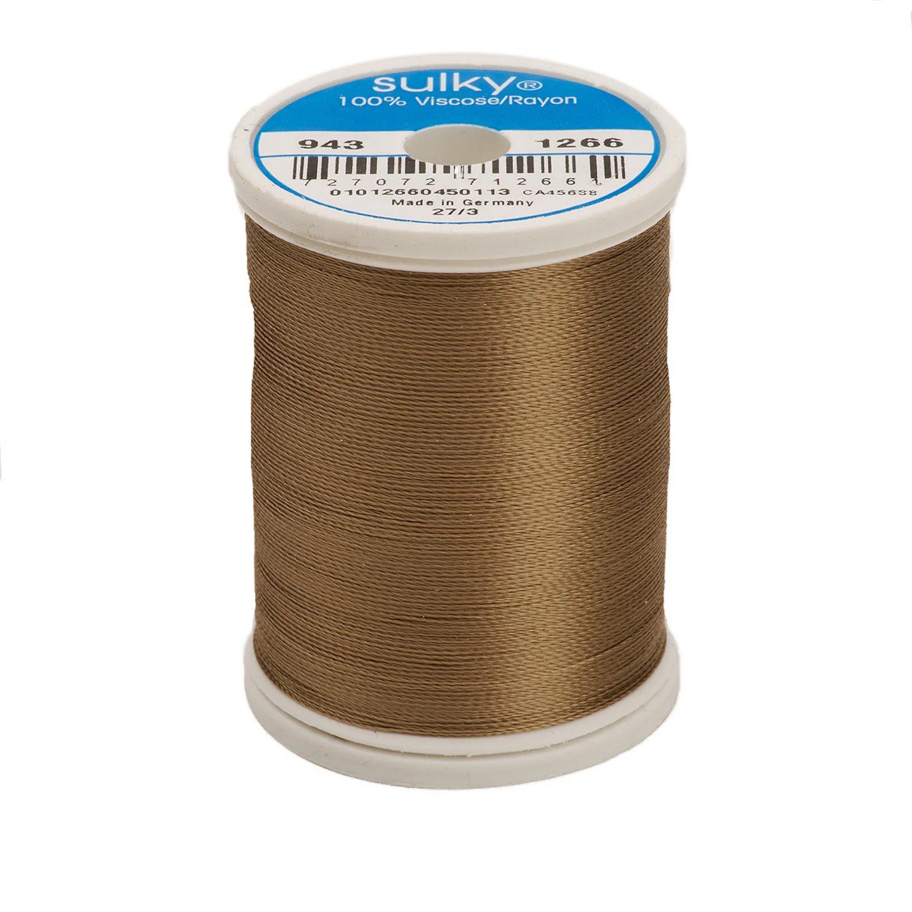 Rayon 40 wt Thread 850yds Toast 1266