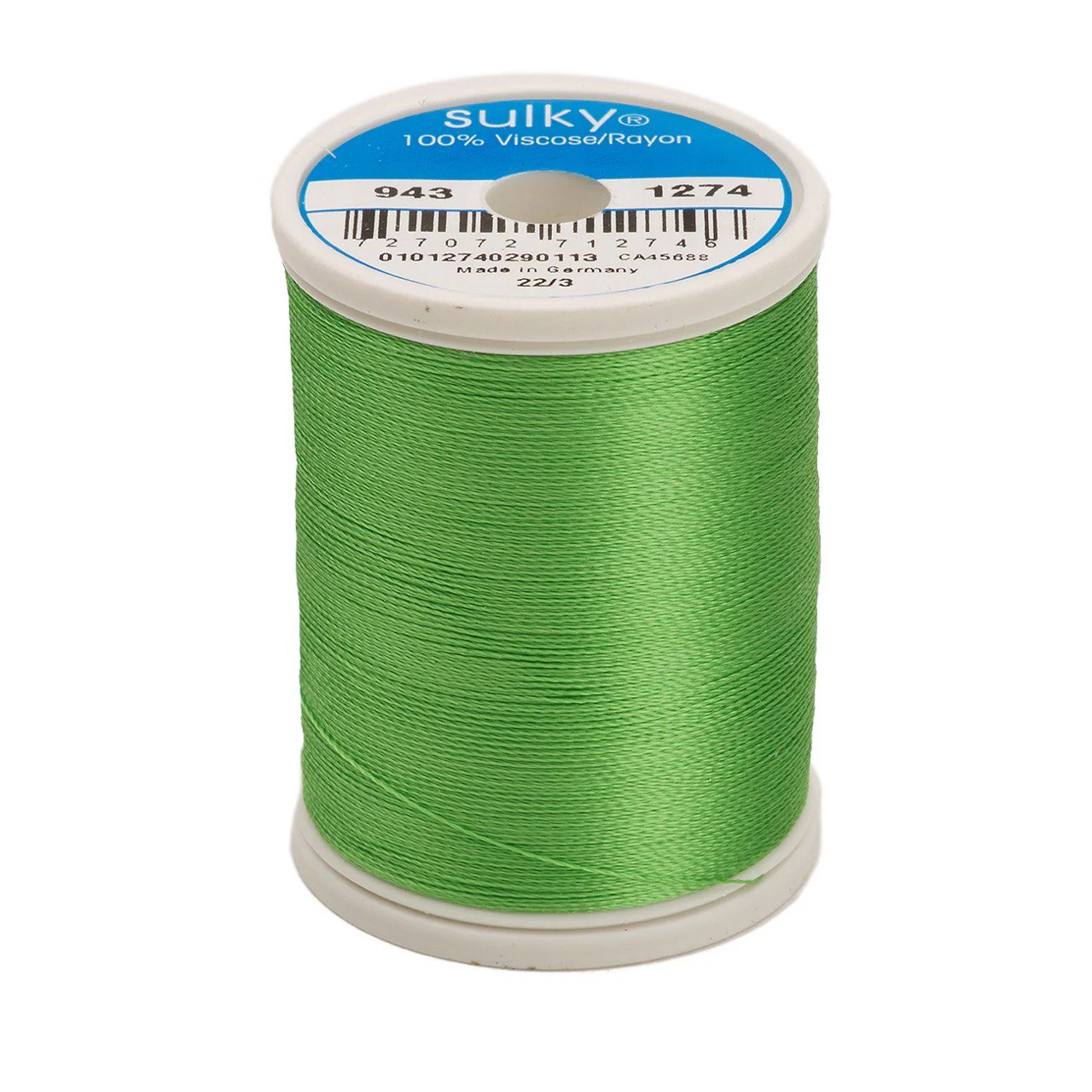 Rayon 40 wt Thread 850yds Nile Green 1274