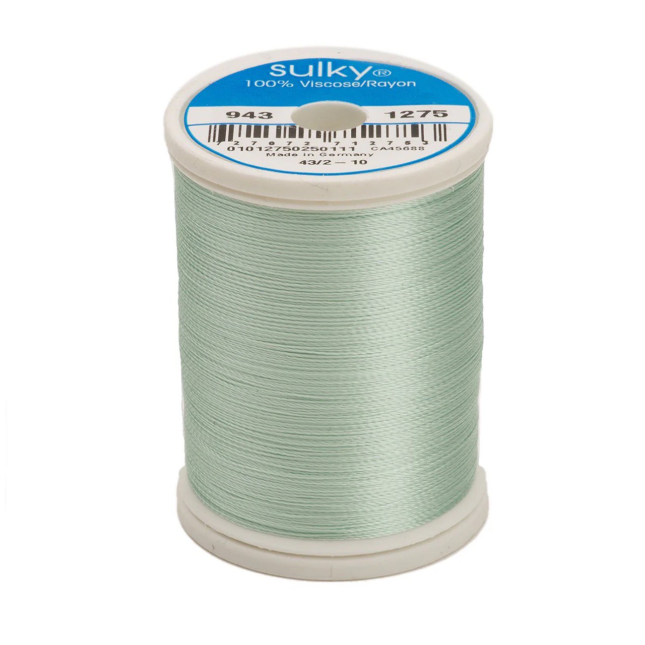 Rayon 40 wt Thread 850yds Sea Mist 1275