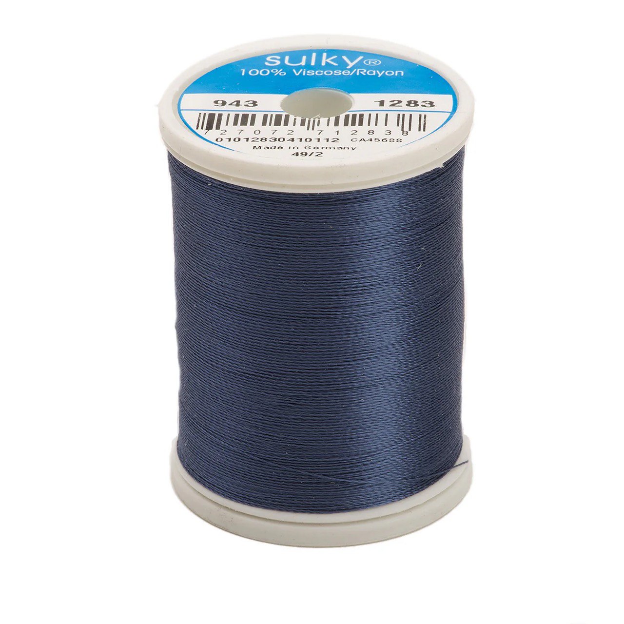Rayon 40 wt Thread 850yds Slate Grey 1283