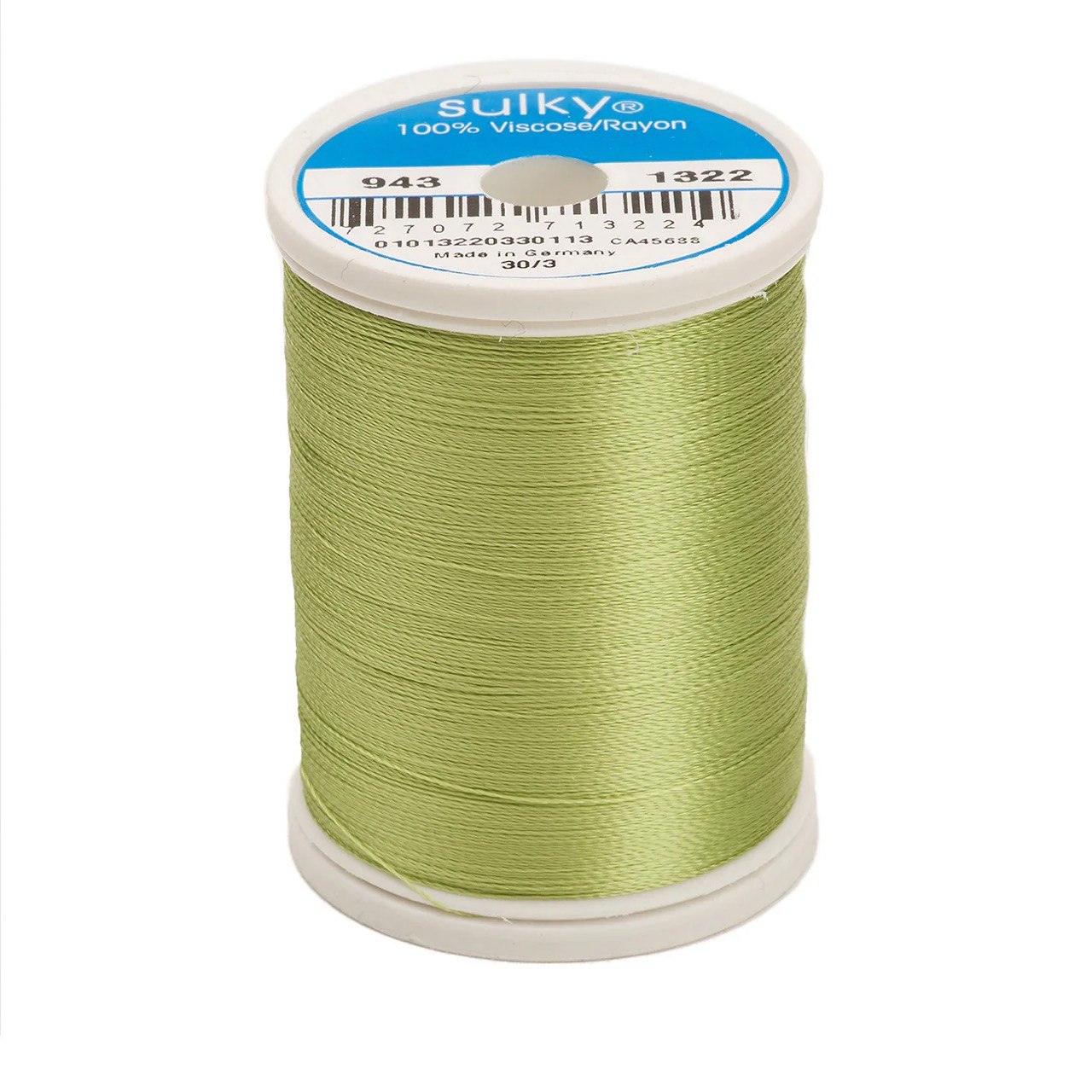 Rayon 40 wt Thread 850yds Chartreuse 1322
