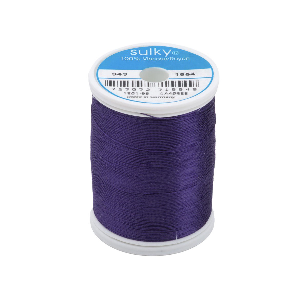 Rayon 40 wt Thread 850yds Purple Pass 1554