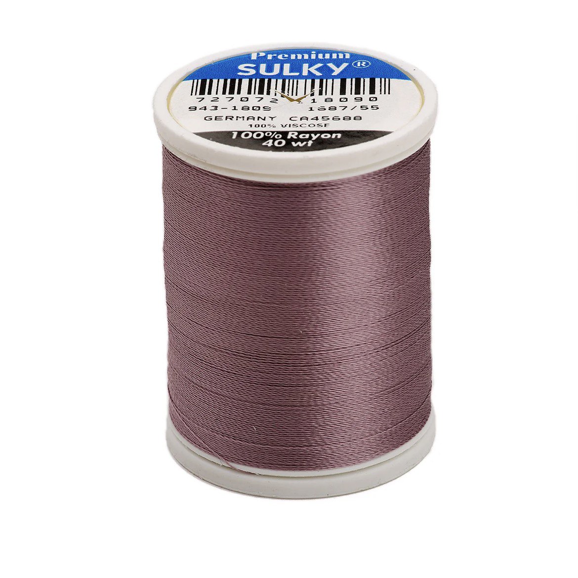 Rayon 40wt Thread 850yds Iced Mauve 1809