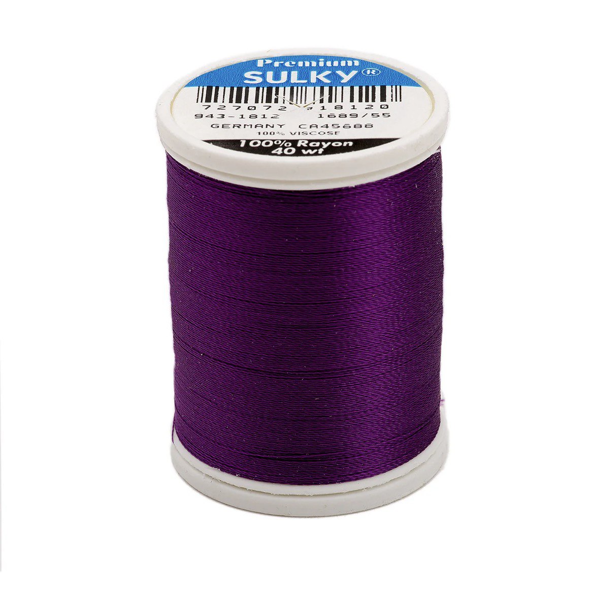 Rayon 40wt Thread 850yd Wildflower Purple 1812