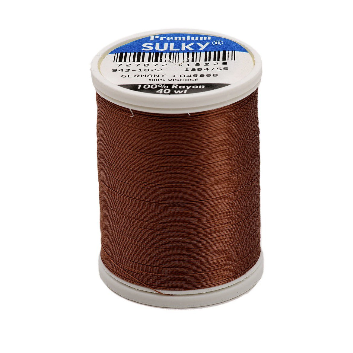Rayon 40wt Thread 850yd Toffee 1822