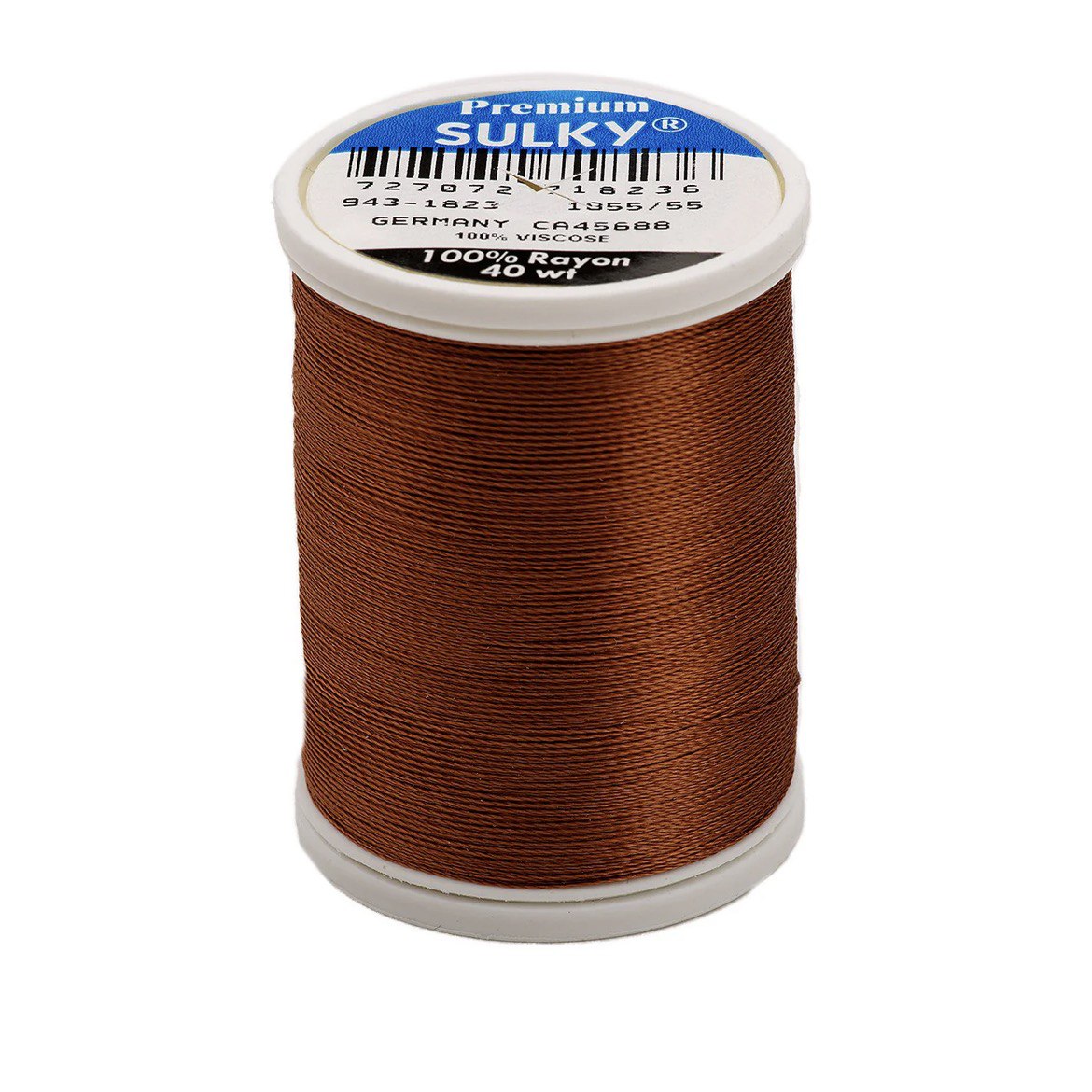 Rayon 40wt Thread 850yd Cocoa 1823