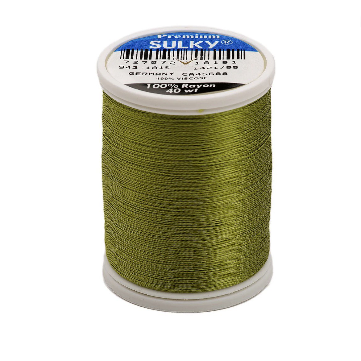 Rayon 40wt Thread 850yds Barnyard Grass 1825