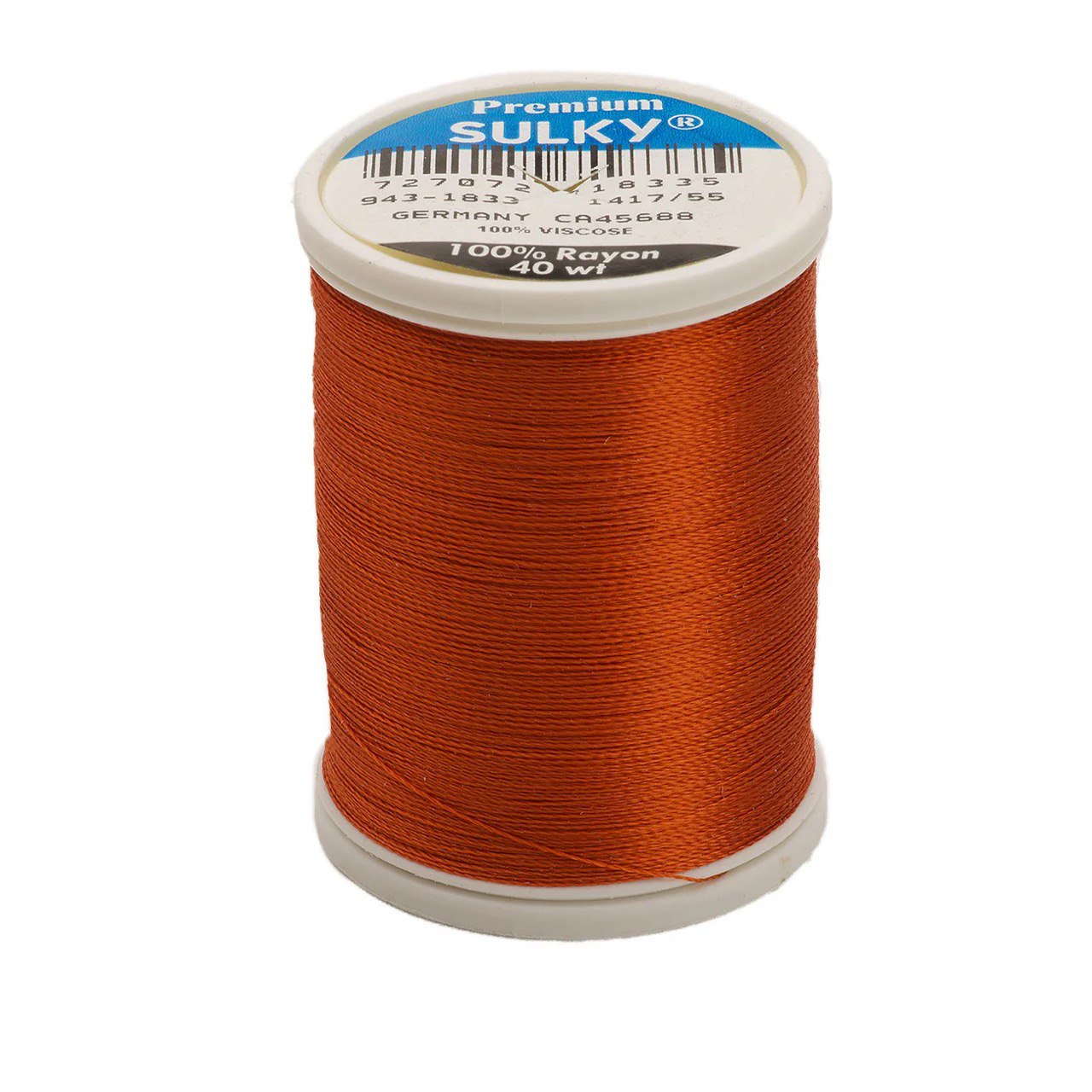 Rayon 40wt Thread 850yds Pumpkin Pie 1833