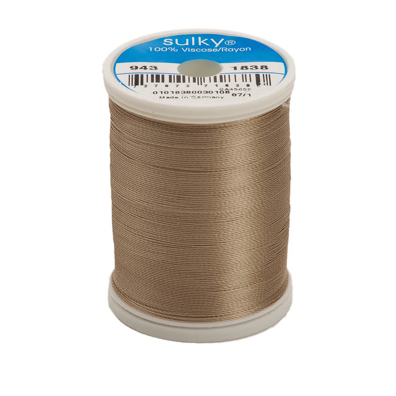 Rayon 40wt Thread 850yds Cocoa Cream 1838
