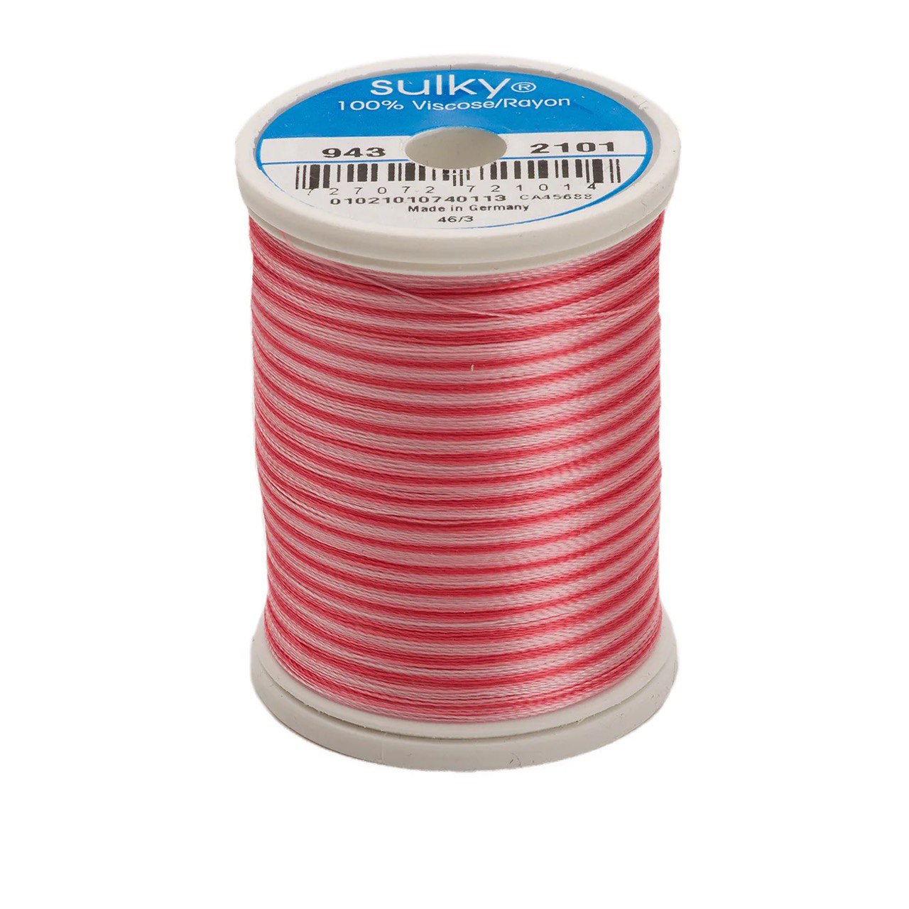 Rayon 40 wt Thread 850yds Pinks 2101
