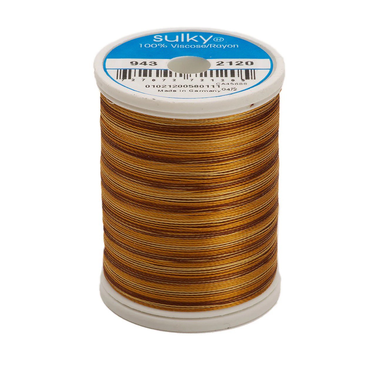 Rayon 40 wt Thread 850yds Dark Browns 2120