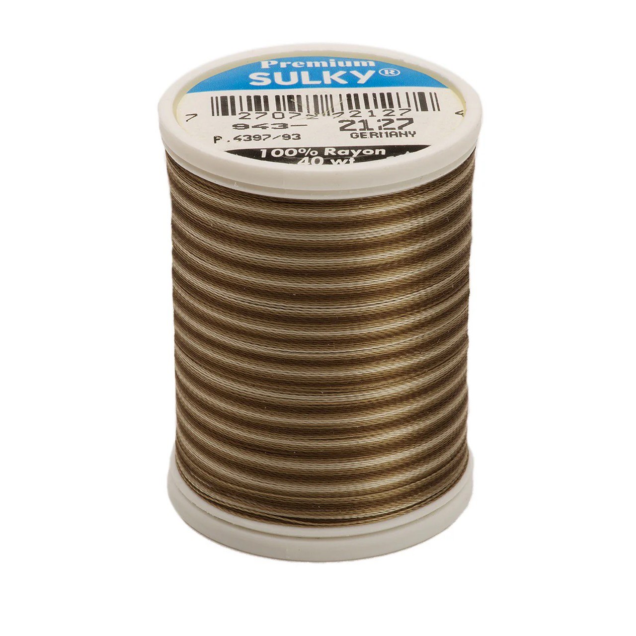 Rayon 40 wt Thread 850yds Dark Taupes 2127