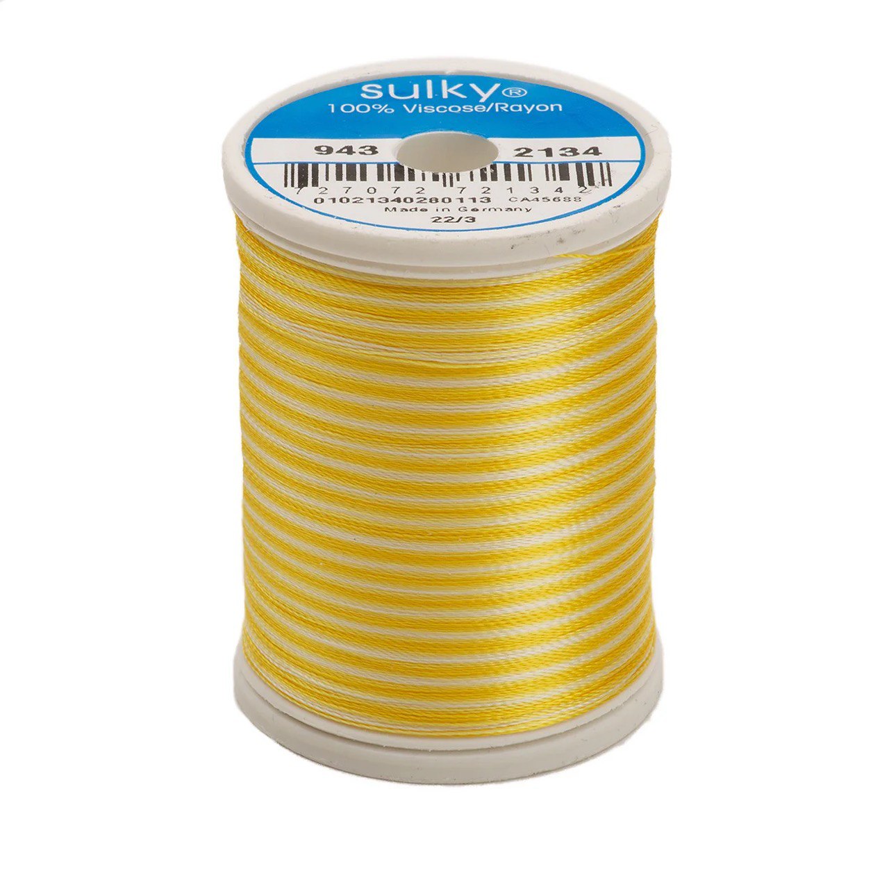 Rayon 40 wt Thread 850yds Golden Yellows 2134