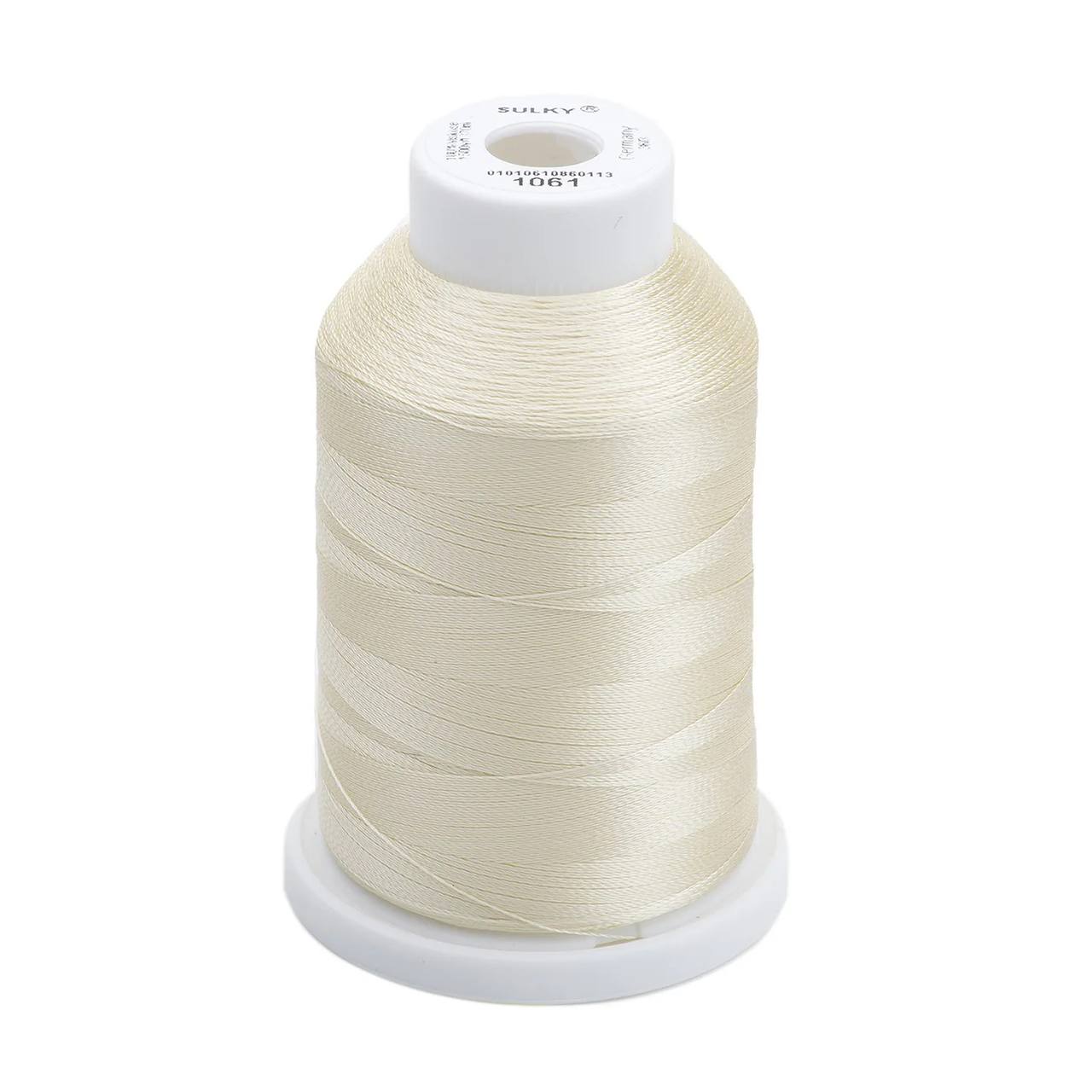 Rayon 40 wt Thread 1500yds Pale Yellow 1061