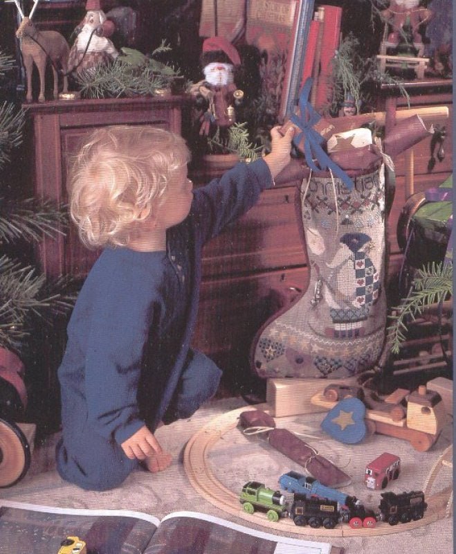 Christian's Stocking - Cross Stitch Pattern