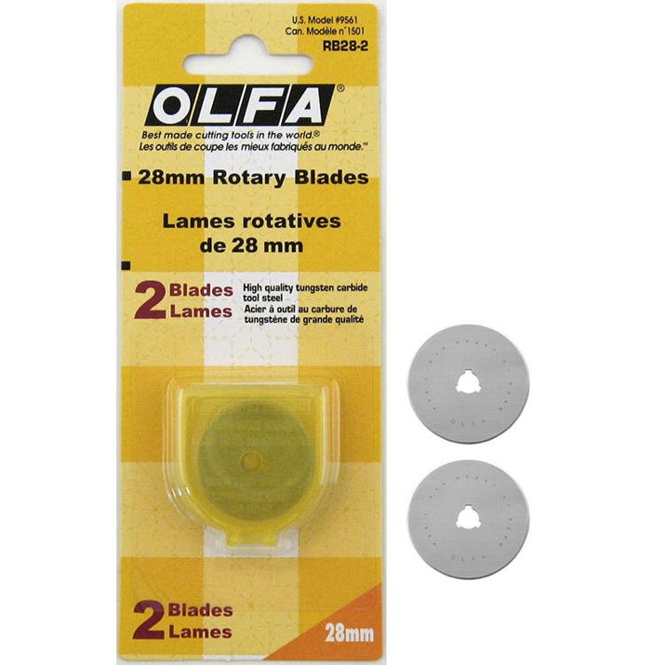RB28-2 28MM Rotary Blade 2ct
