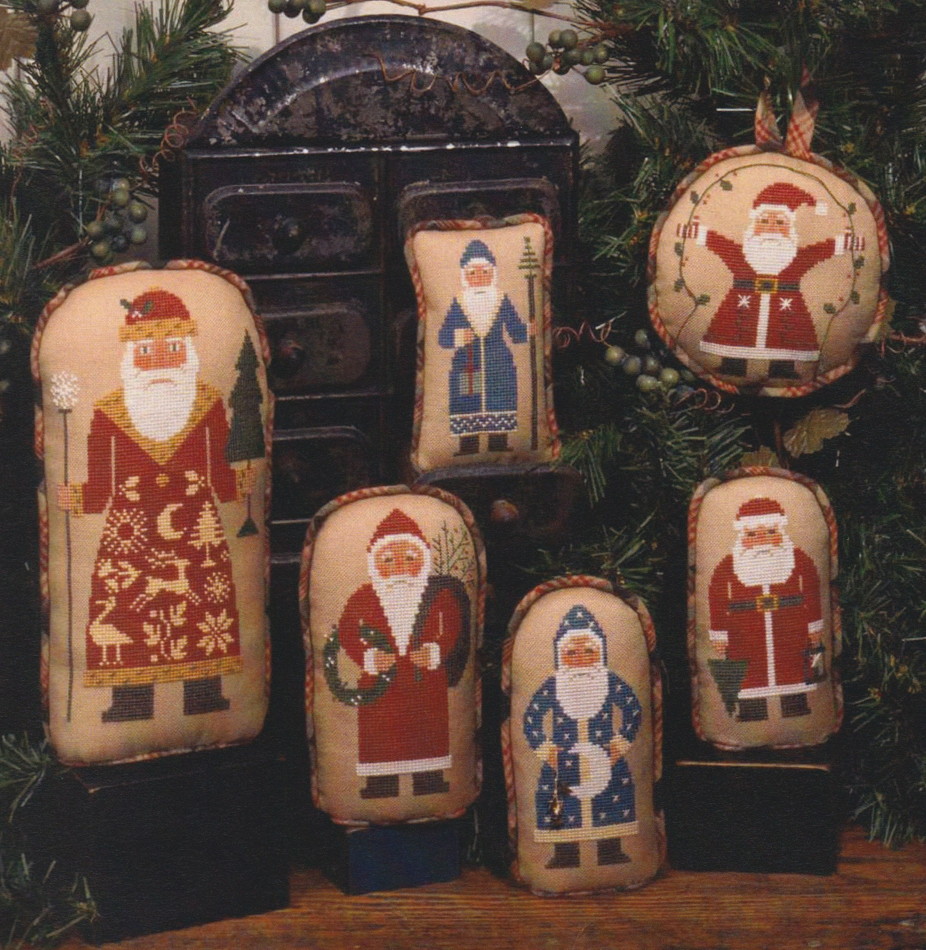 Old St Nick (Book 58) - Cross Stitch Pattern