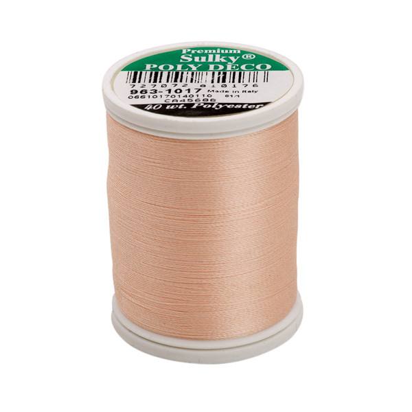Poly Deco Thread 40 900yds Pastel Peach 1017