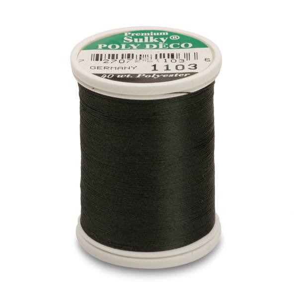Poly Deco Thread 40 900yds Dark Khaki 1103