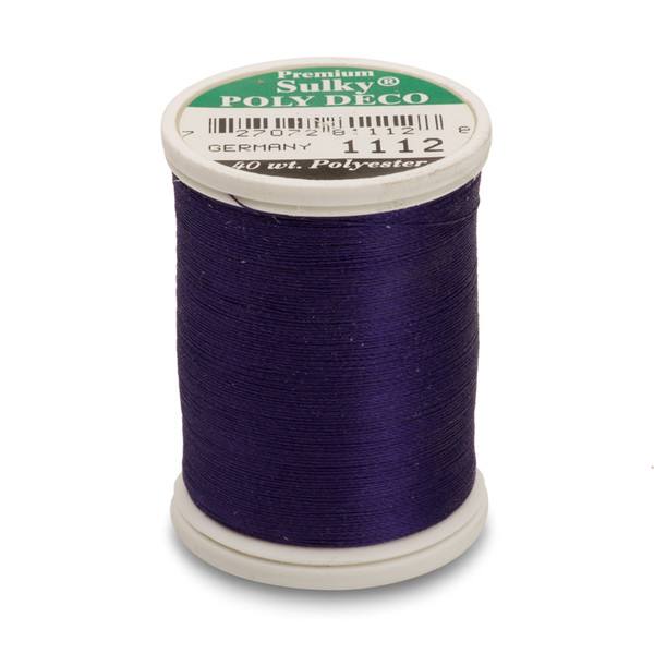 Poly Deco Thread 40 900yds Royal Purple 1112